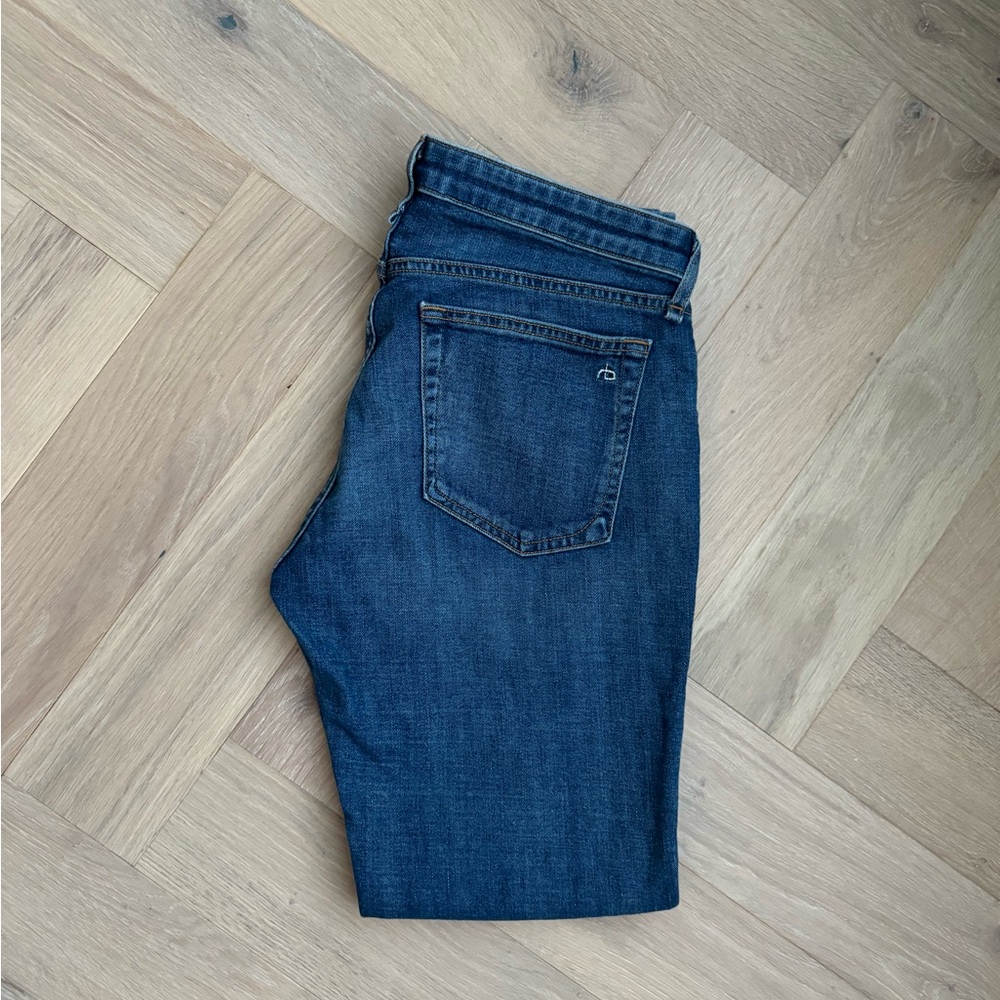 Rag and Bone Dre low-rise slim boyfriend jeans, size 27